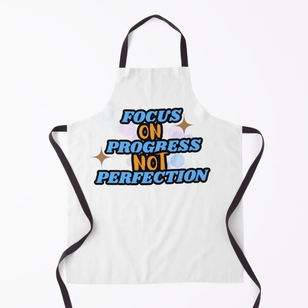 Item preview, Focus On Progress Not Perfection Motivational Quote Design designed and sold by Palette _Vibes.