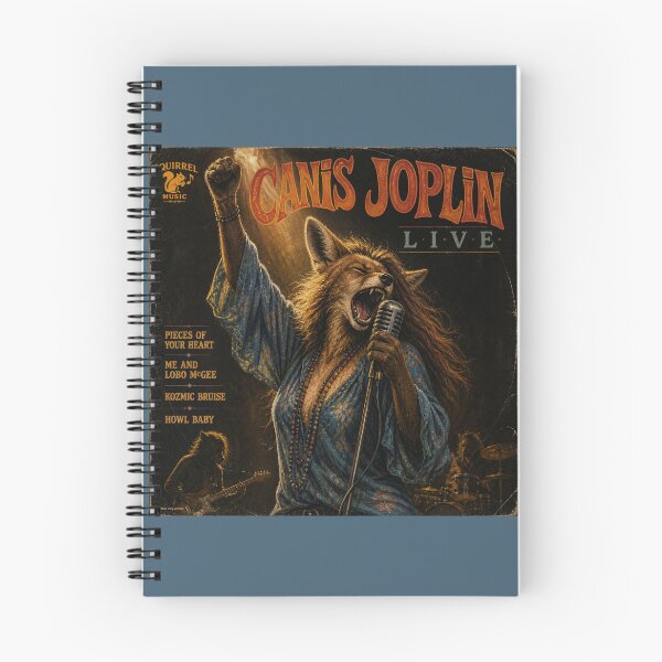 Item preview, Canis Joplin Vintage Blues Rock Album designed and sold by MissTerryWoman.
