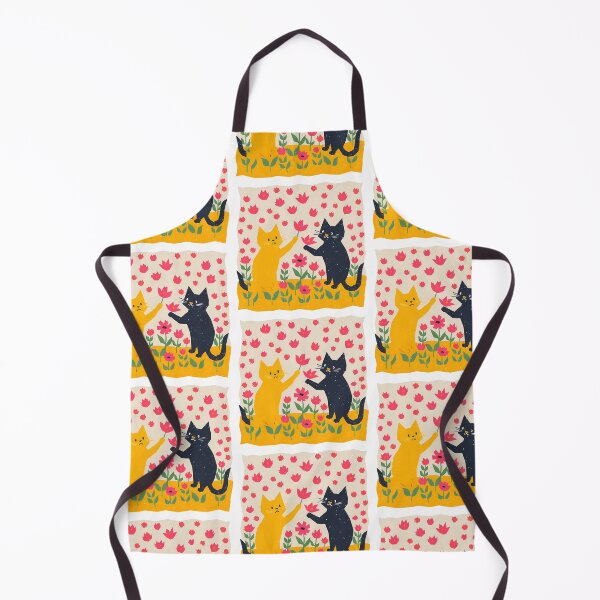 Item preview, Twin Garden Cats designed and sold by mellow-koko.