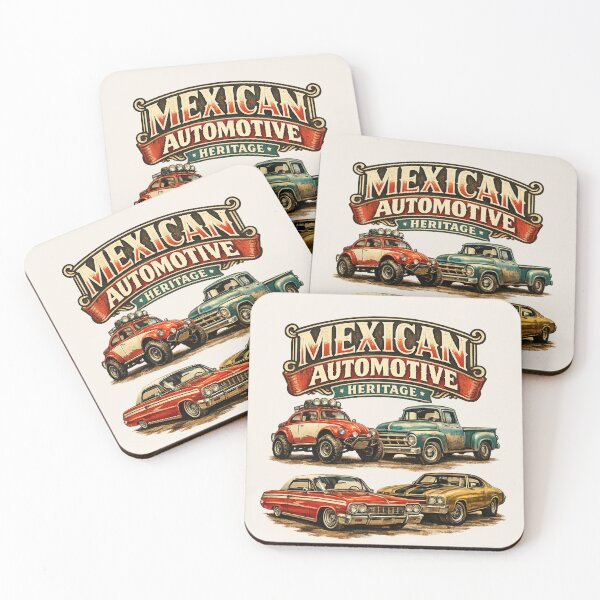 Item preview, Mexican Automotive Heritage Classic Car Culture designed and sold by Retro Arabica.