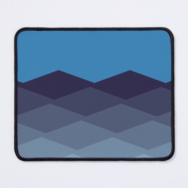 Item preview, Minimal Blue Geometric Waves designed and sold by BengBenz.