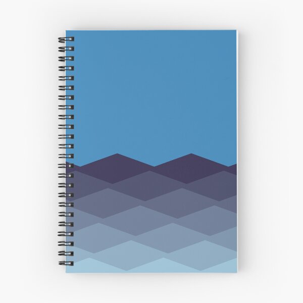 Item preview, Minimal Blue Geometric Waves designed and sold by BengBenz.