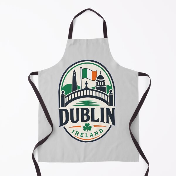 Item preview, Dublin Ireland Vintage Travel Badge T-Shirt – Irish City Souvenir designed and sold by Lyfeinsights.