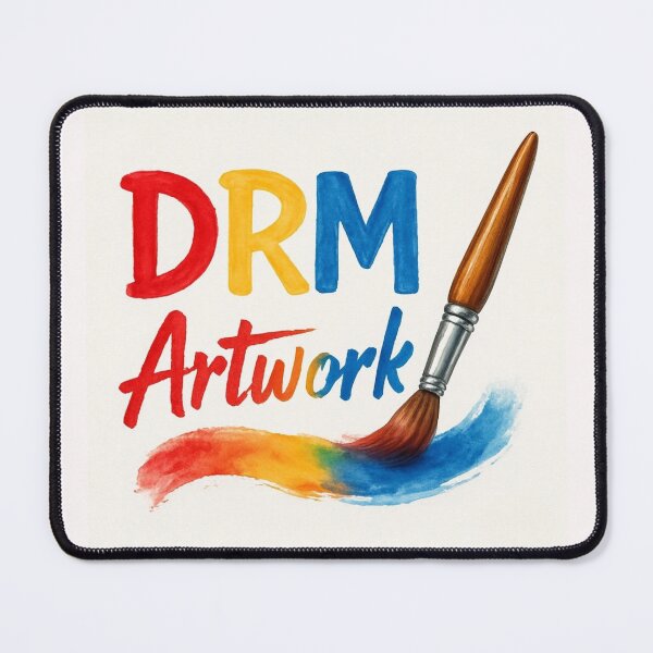 Item preview, DRM Artwork – Creative Digital Painting Typography Sticker designed and sold by Yasmine Mohammed.