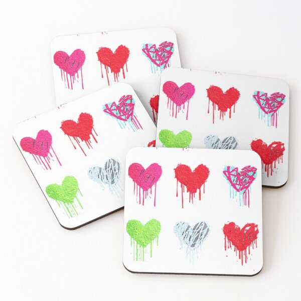 Item preview, Neon Graffiti Street Heart Collection  designed and sold by Shirl's .