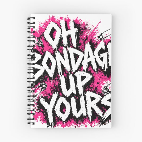 Item preview, Oh Bondage Up Yours Punk Graphic  – DIY Punk Slogan Art designed and sold by DravensApparel.