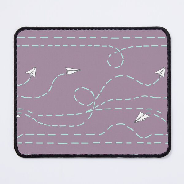 Item preview, Paper Planes - Teal and Mauve designed and sold by MelnDesign.