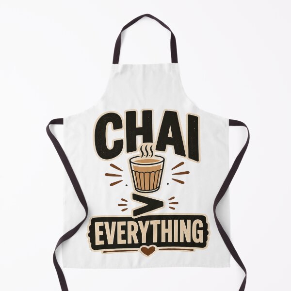 Item preview, Chai Over Everything – Funny Indian Tea Lover Retro Aesthetic Design designed and sold by Globalcitytees.