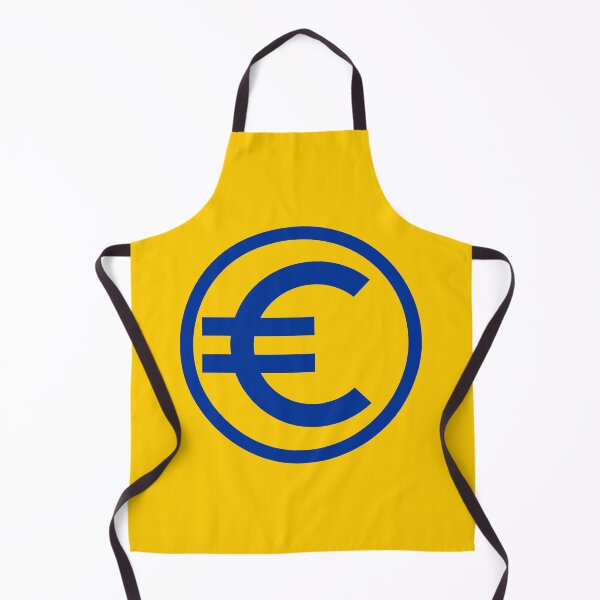 Item preview, Euro Sign Blue designed and sold by happyteeshirt.