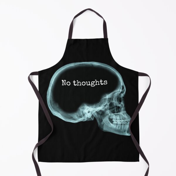 Item preview, No Thoughts Head Empty Medical Skull X-Ray designed and sold by Coon & Momo.