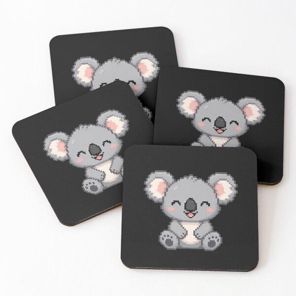 Item preview, Koala Smiling Pixel Art designed and sold by BhadzCheetah.