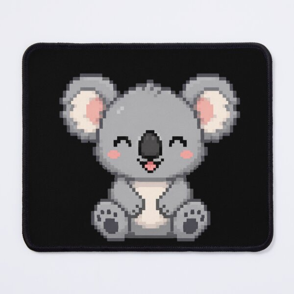 Item preview, Koala Smiling Pixel Art designed and sold by BhadzCheetah.