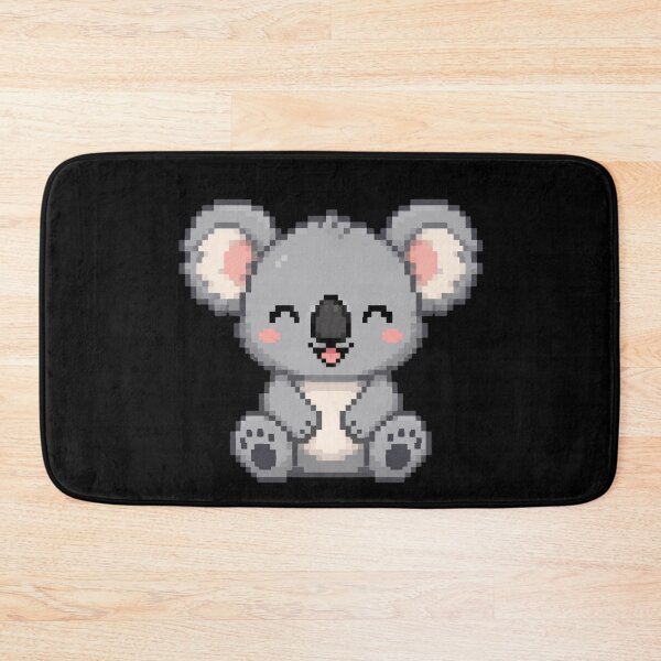 Item preview, Koala Smiling Pixel Art designed and sold by BhadzCheetah.