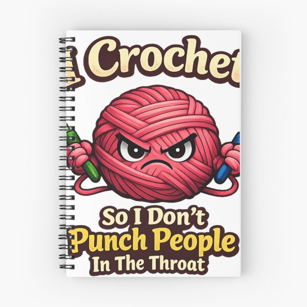 Item preview, I Crochet So I Dont Punch People designed and sold by Art by Debasish.