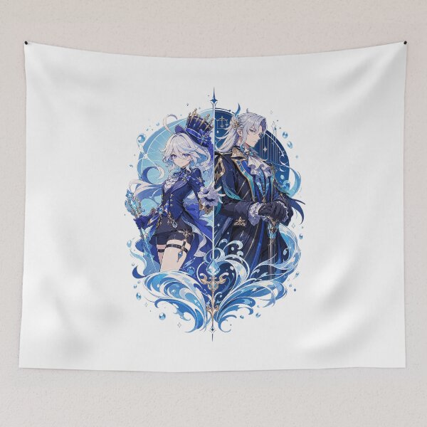 Item preview, Furina & Neuvilette designed and sold by AshenEclipse.