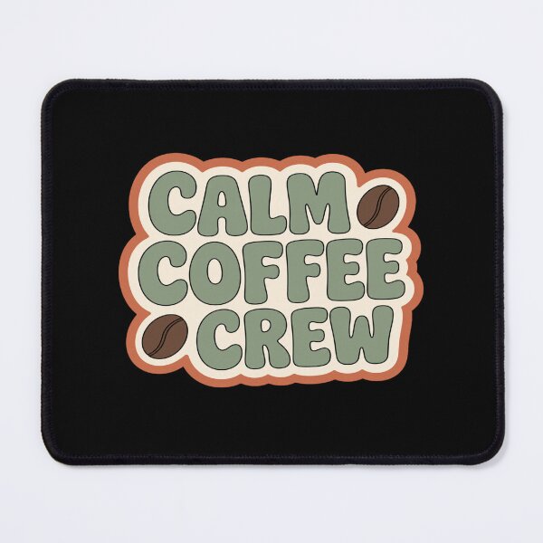 Item preview, Calm Coffee Crew • Cozy Minimalist Coffee Bean Aesthetic for Relaxed Café Lovers designed and sold by Bright Nest Studio.