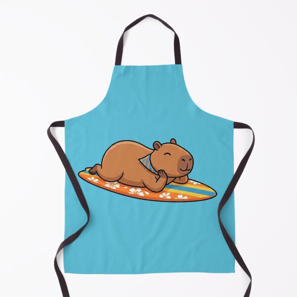 Item preview, Summer Capybara Surf Vibes designed and sold by Ivy-Triggs.