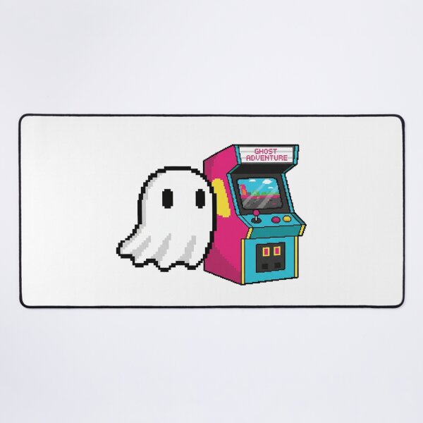 Item preview, Arcade Ghost Player – Retro Pixel Gaming Spirit Meme designed and sold by ChaosNest.