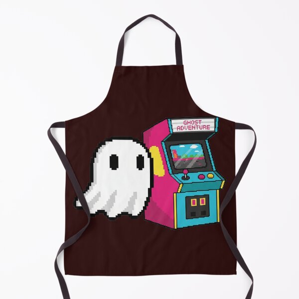 Item preview, Arcade Ghost Player – Retro Pixel Gaming Spirit Meme designed and sold by ChaosNest.