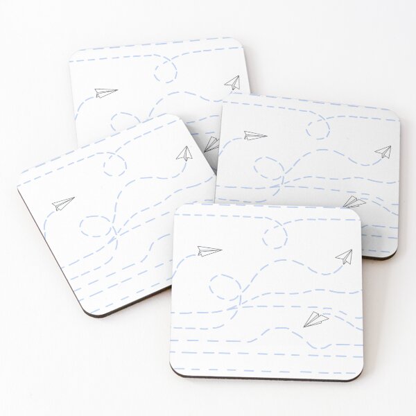 Item preview, Paper Planes -  White and Blue designed and sold by MelnDesign.