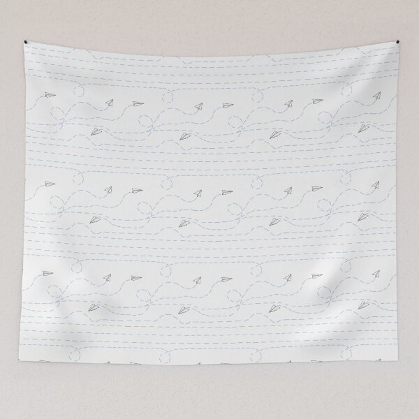 Item preview, Paper Planes -  White and Blue designed and sold by MelnDesign.