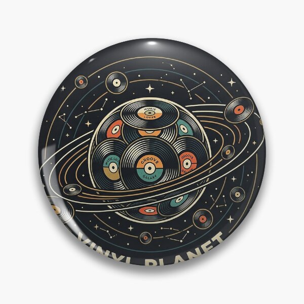 Item preview, Vinyl Planet: Orbiting The Groove designed and sold by Style-InkPulse.