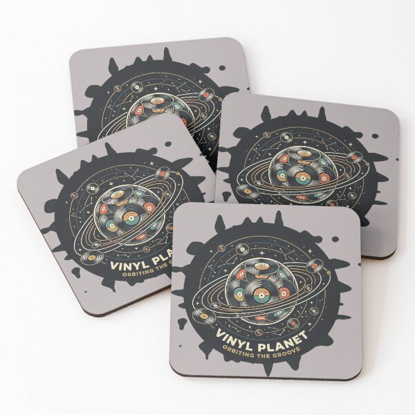 Item preview, Vinyl Planet: Orbiting The Groove designed and sold by Style-InkPulse.