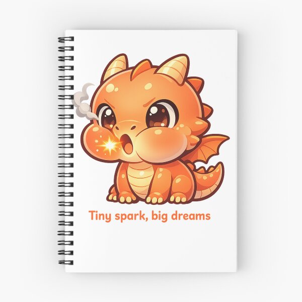 Item preview, Cute Baby Dragon - First Flame  designed and sold by ESSClothing.
