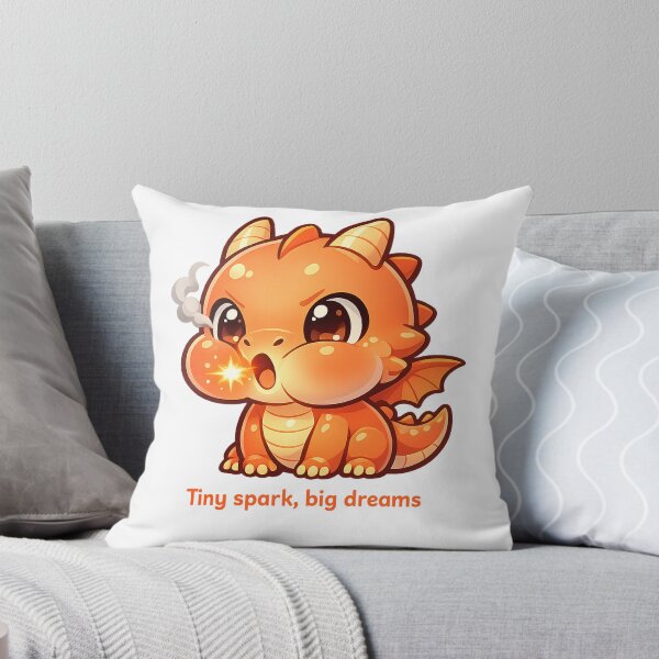 Item preview, Cute Baby Dragon - First Flame  designed and sold by ESSClothing.