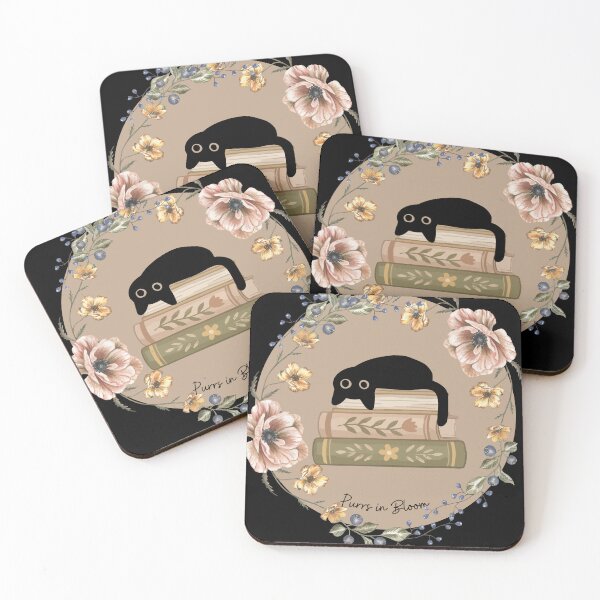 Item preview, Purrs in Bloom designed and sold by WeaselsStuff.