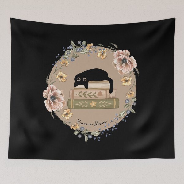 Item preview, Purrs in Bloom designed and sold by WeaselsStuff.