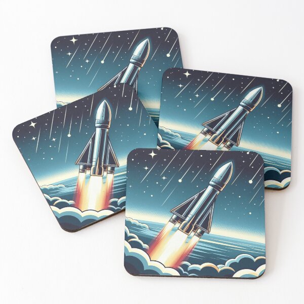 Item preview, Rocket Launch – Space Exploration Design designed and sold by Dogandesighn.