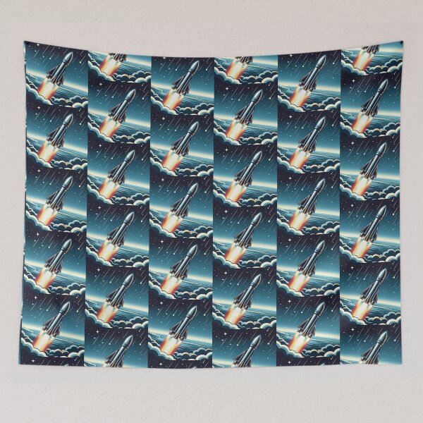 Item preview, Rocket Launch – Space Exploration Design designed and sold by Dogandesighn.