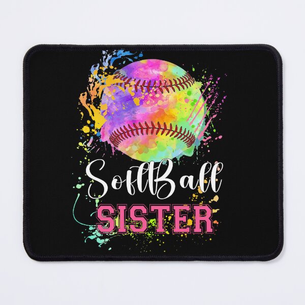 Item preview, Colorful Softball Sister Splash designed and sold by LarryMBrown.