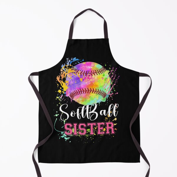 Item preview, Colorful Softball Sister Splash designed and sold by LarryMBrown.