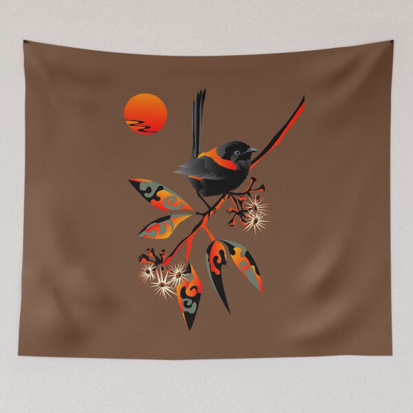 Item preview, Scribbly Gum RedBack Wren designed and sold by Graham Colton.