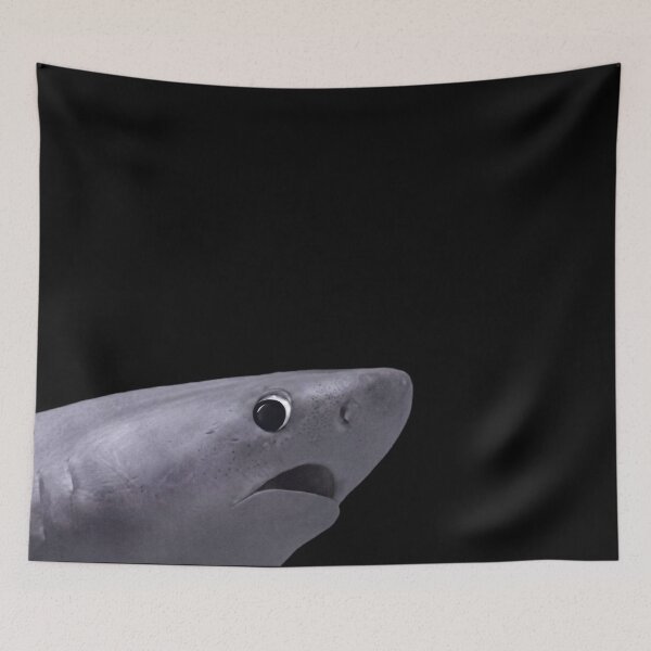 Item preview, Shocked Great White Shark Funny Underwater Meme designed and sold by Coon & Momo.