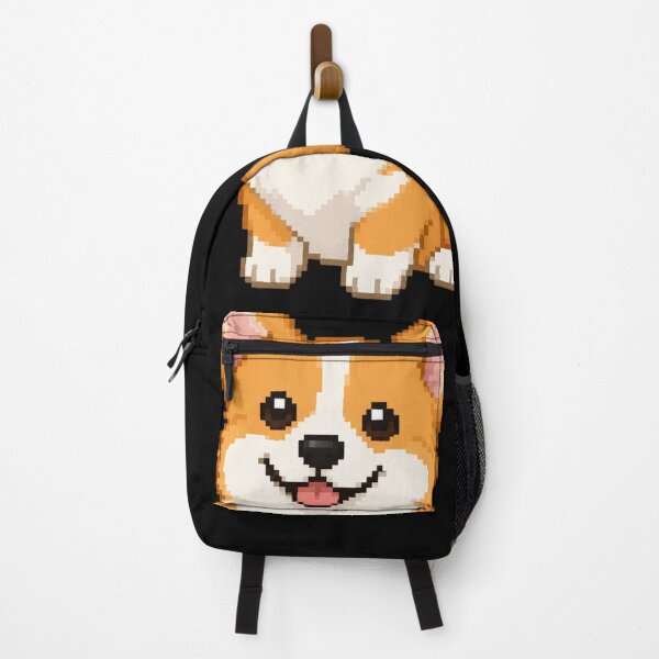 Item preview, Corgi Smiling Pixel Art designed and sold by BhadzCheetah.