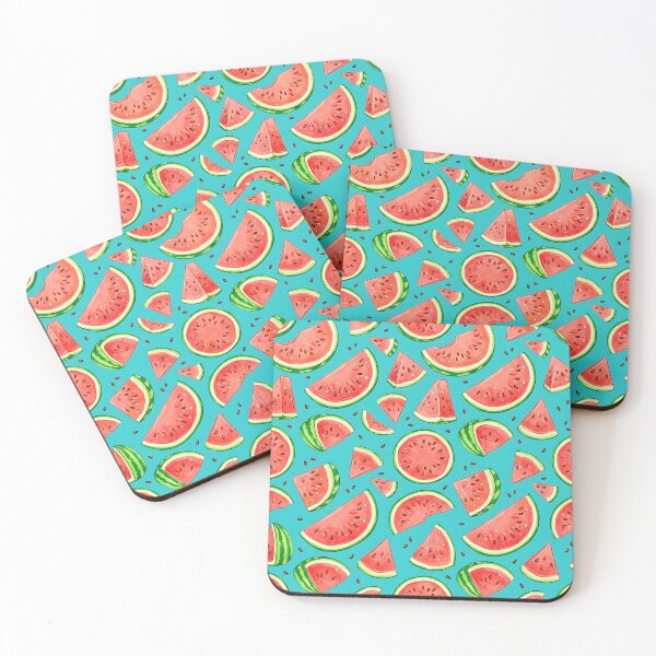 Item preview, Hand-drawn Watermelon Pattern Summer Tropical designed and sold by SplashTastic.