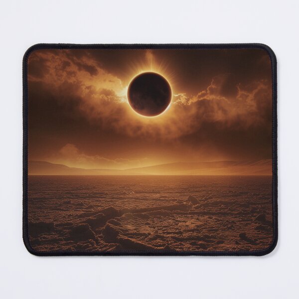 Item preview, Eclipse Horizon Over Burning Sky designed and sold by QuantumDrift.