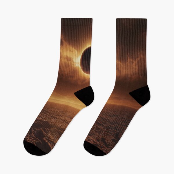 Item preview, Eclipse Horizon Over Burning Sky designed and sold by QuantumDrift.