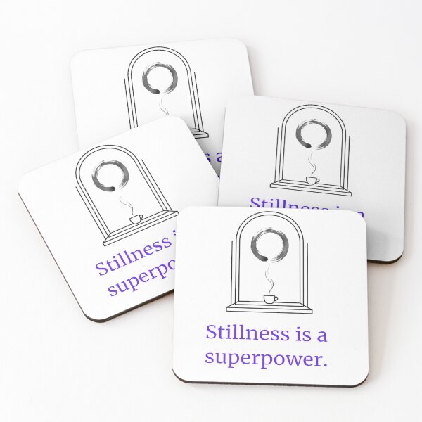 Item preview, Zen Window Enso Circle Stillness Superpower Line Art designed and sold by CalmFrameArt.