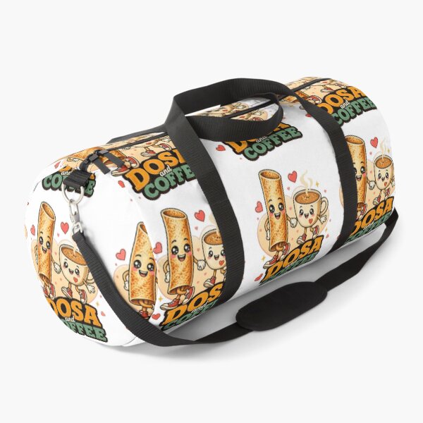Item preview, Dosa and Coffee – Cute Kawaii South Indian Food Lover Retro Design designed and sold by Globalcitytees.