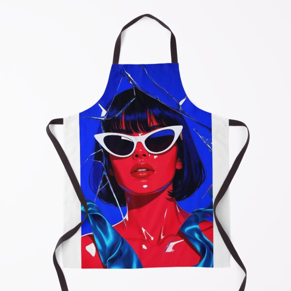 Item preview, • Red and Blue Amy Blue Cult Cinema Art designed and sold by y2kponyclub.