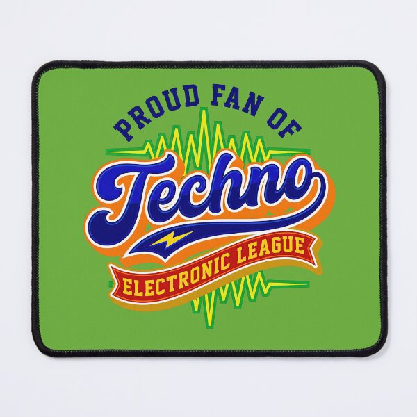 Item preview, Retro Techno Electronic League Vintage 70s Vector Lettering Synthwave Logo designed and sold by Cozy-Old-Pub.