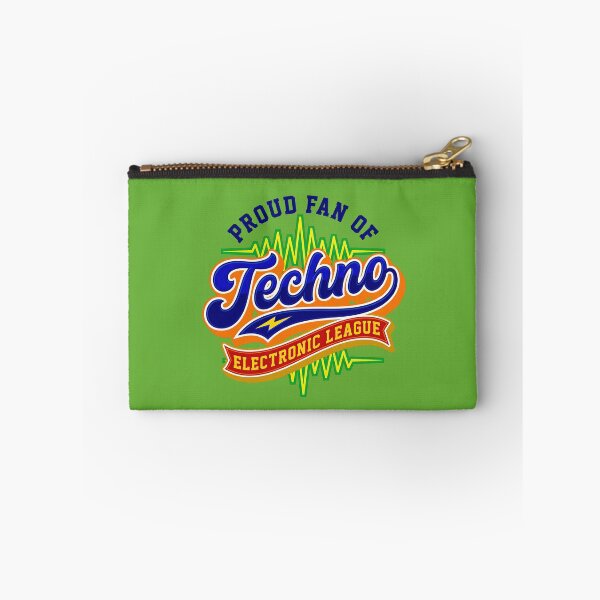 Item preview, Retro Techno Electronic League Vintage 70s Vector Lettering Synthwave Logo designed and sold by Cozy-Old-Pub.