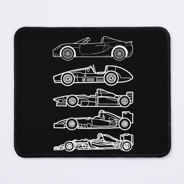 Item preview, F1 Car Evolution Shirt Formula Racing Vintage Race Weekend Graphic Motorsport Fan Gift designed and sold by tarzbol.
