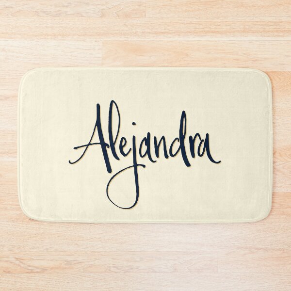 Item preview, ALEJANDRA personalized type design designed and sold by CharlottePlaceArt.