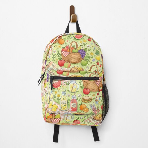 Item preview, Summer Picnic Elements Pattern Outdoors Food designed and sold by SplashTastic.