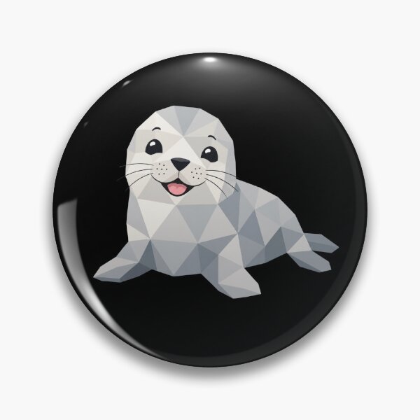 Item preview, Seal Smiling Geometric Pattern designed and sold by BhadzCheetah.